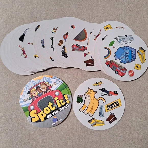 CLOSET CLOSING SALE! Spot It! On the Road Travel Card Game - Picture 3 of 3